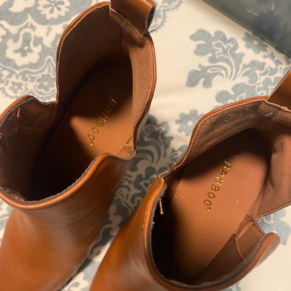 Camel Block Heel Booties - Picture 3 of 8